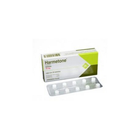 Harmetone 10 mg (FARMACUNDINAMARCA) Caja*20 Tabletas – Janssen