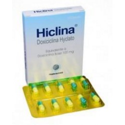 Hiclina 100 mg ( ENVIOS REGIONALES Y NACIONAL) Caja*10 Cápsulas – Pharmaderm