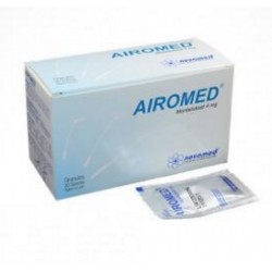 Airomed 4 mg ( ENVIOS REGIONALES Y NACIONAL) Caja x 30 Sobres Granulados Sabor a Lulo – Novamed