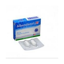 Albendazol 200 mg ( ENVIOS REGIONALES Y NACIONAL) Caja*2 Tabletas Recubiertas – American Generics