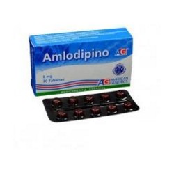 Amlodipino 5 mg ( ENVIOS REGIONALES Y NACIONAL) Caja*30 Tabletas - American Generics