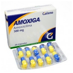 Amoxiga 500 mg ( ENVIOS REGIONALES Y NACIONAL) Caja*20 Cápsulas – Galeno