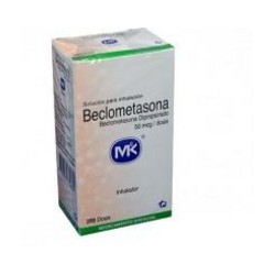 Beclometasona 50 mcg ( ENVIOS REGIONALES Y NACIONAL) Frasco *200 Dosis Solución para Inhalación – Tecnoquímicas