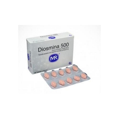 Diosmina 500 mg ( ENVIOS REGIONALES Y NACIONAL ) Caja*30 Tabletas Cubiertas – Tecnoquímicas