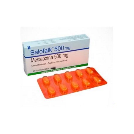 Salofalk 500 mg ( ENVIOS REGIONALES Y NACIONAL) Caja*20 Comprimidos – Biotoscana Farma