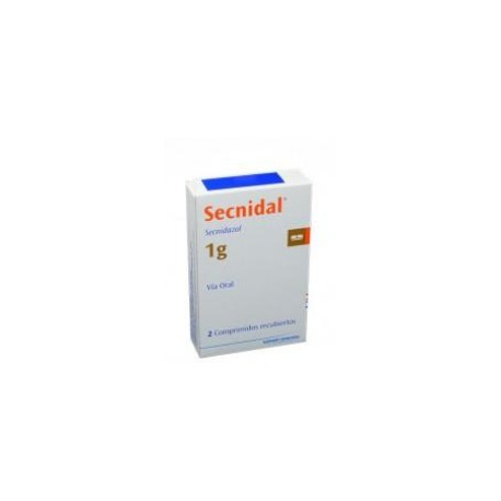 Secnidal 1 g ( ENVIOS REGIONALES Y NACIONAL) Caja*2 Comprimidos Recubiertos - Sanofi Aventis