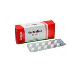 Sertralina 100 mg ( ENVIOS REGIONALES Y NACIONAL) Caja*10 Tabletas Recubiertas – Genfar