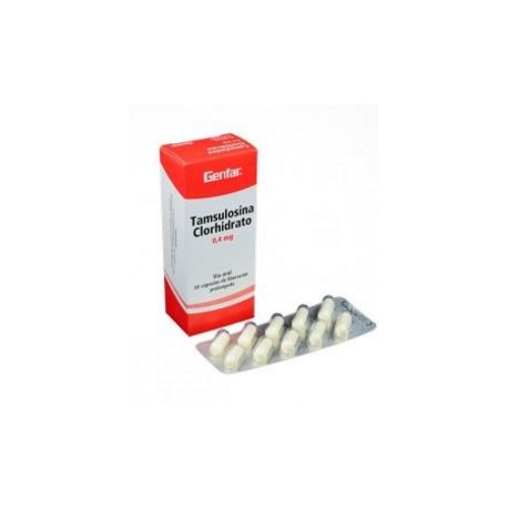 Tamsulosina Clorhidrato 0.4 mg (ENVIOS REGIONALES Y NACIONAL) Caja*30 Cápsulas - Genfar