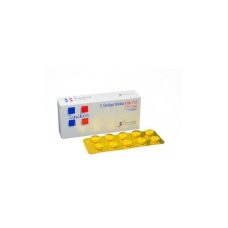 Tanakén 120 mg ( ENVIOS REGIONALES Y NACIONAL) Caja*30 Tabletas – Laboratorios Synthesis