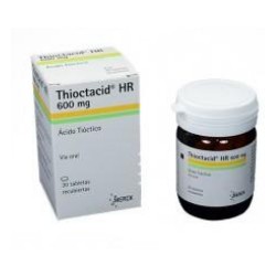 Thioctacid Hr 600 mg ( ENVIOS REGIONALES Y NACIONAL) Frasco*30 Tabletas Recubiertas – Merck