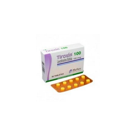 Tiroxín 100 mcg ( ENVIOS REGIONALES Y NACIONAL) Caja*50 Tabletas - Metlen Pharma