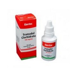 Tramadol Clorhidrato 100 mg ( ENVIOS REGIONALES Y NACIONAL) Caja Con Frasco x 10 mL – Genfar