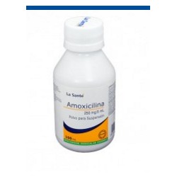 Amoxicilina 250 mg / 5 mL ( ENVIOS REGIONALES Y NACIONAL) Frasco*100 mL - La Santé