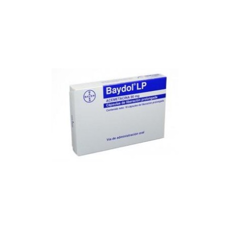 Baydol Lp 90 mg(ENVIOS REGIONALES Y NACIONAL) Caja*10 Cápsulas - Bayer