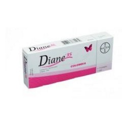 Diane 35 (ENVIOS REGIONALES Y NACIONAL) Caja*21 Grageas - Bayer