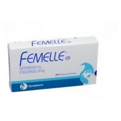 Femelle Cd 3 mg / 30 mcg ( ENVIOS REGIONALES Y NACIONAL) Caja *28 Tabletas Recubiertas - Laboratorios Synthesis