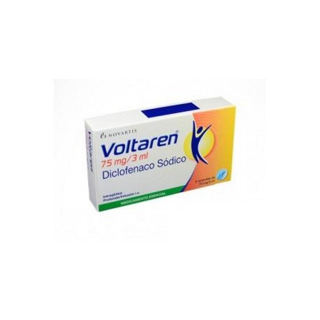 Voltaren 75 mg / 3 mL ( ENVIOS REGIONALES Y NACIONAL) Caja*5 Ampollas - Novartis