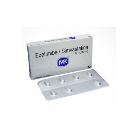 Ezetimibe / Simvastatina 10 mg / 10 mg (ENVIOS REGIONALES Y NACIONAL ...